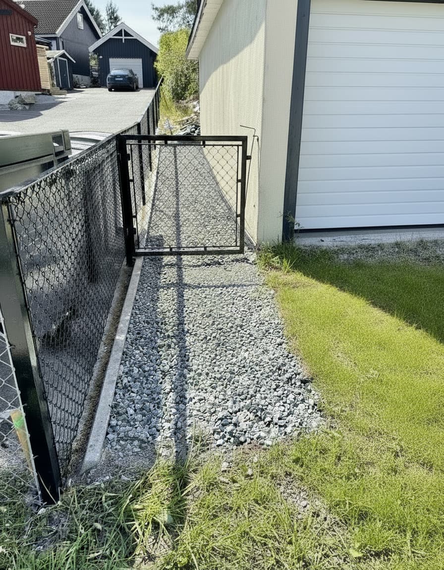 Flettverksgjerde prosjekt