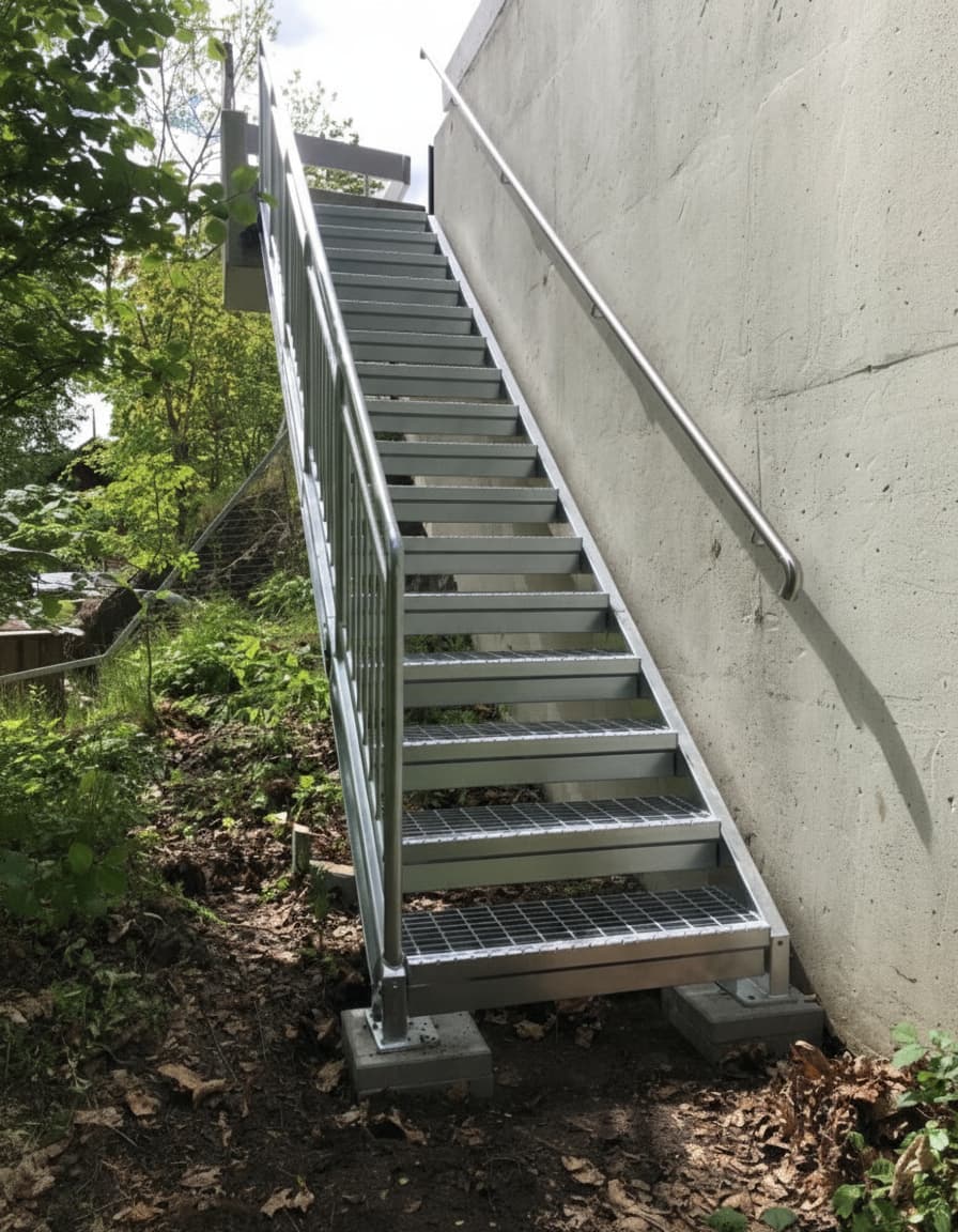 Ståltrapper prosjekt