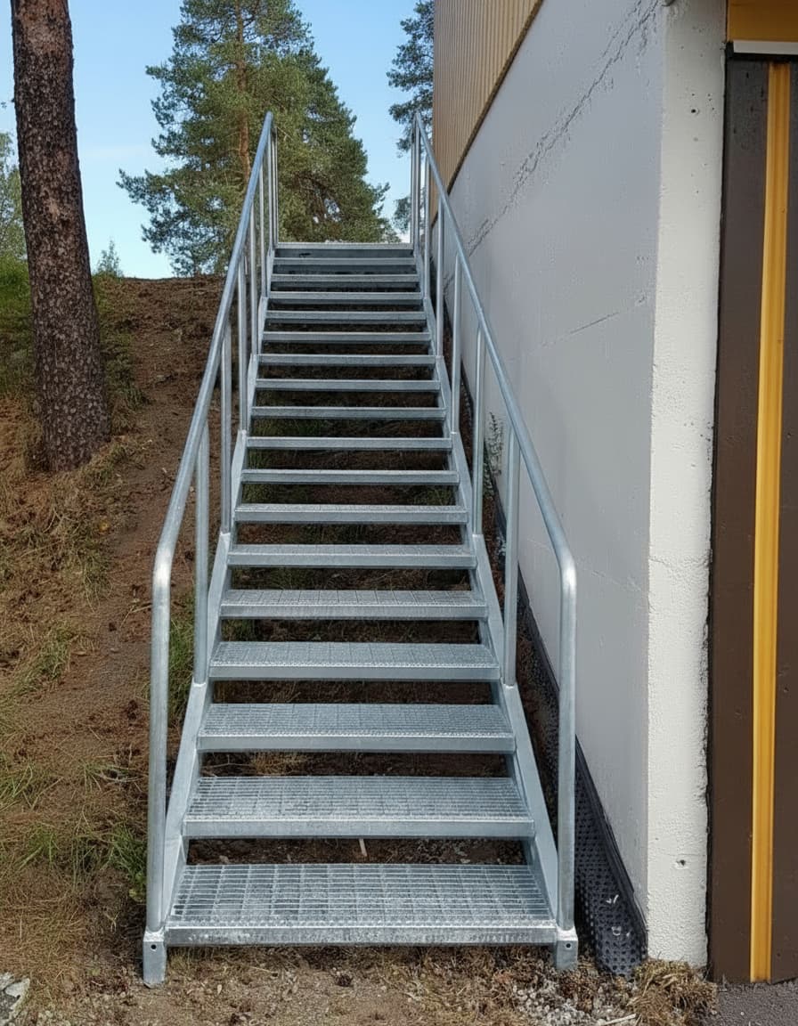 Ståltrapper prosjekt