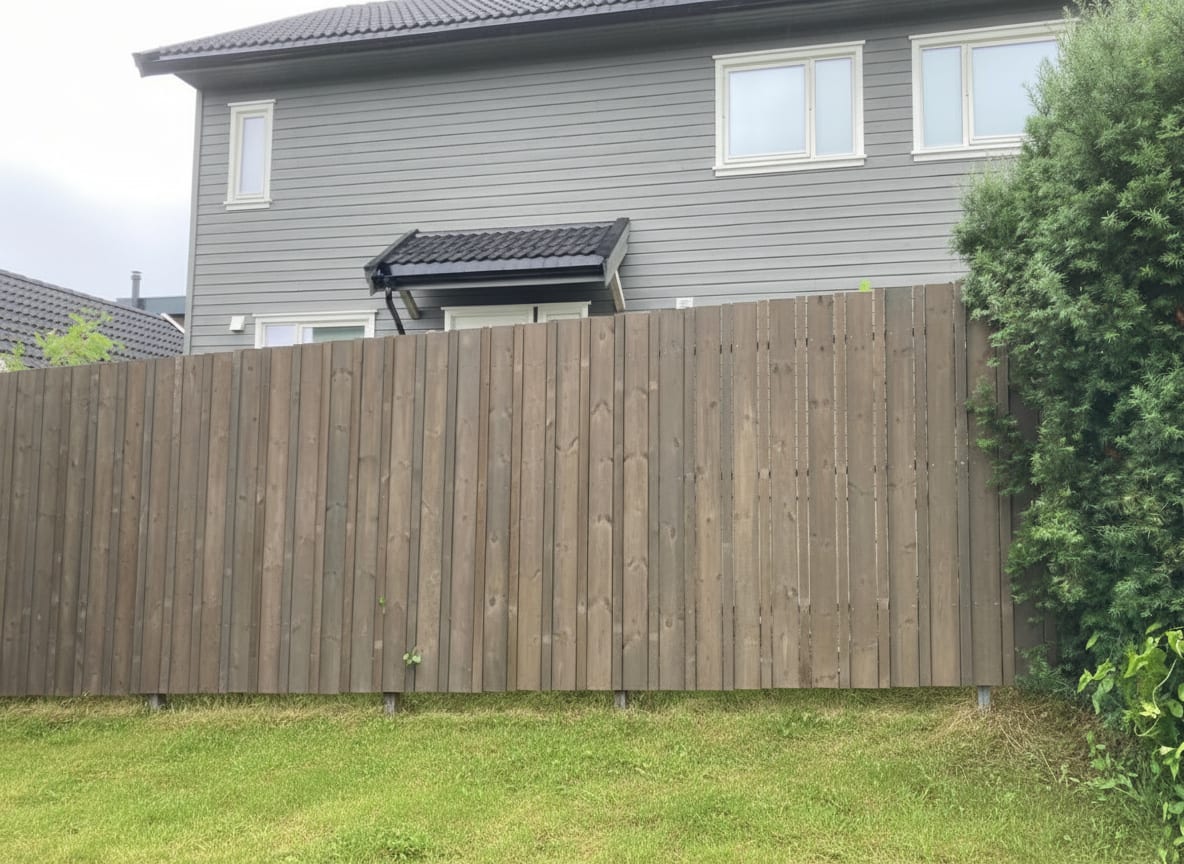 Avskjerming mot innsyn og støy