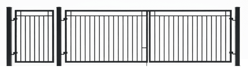 Villaporter og industriporter med portåpner og automatikk