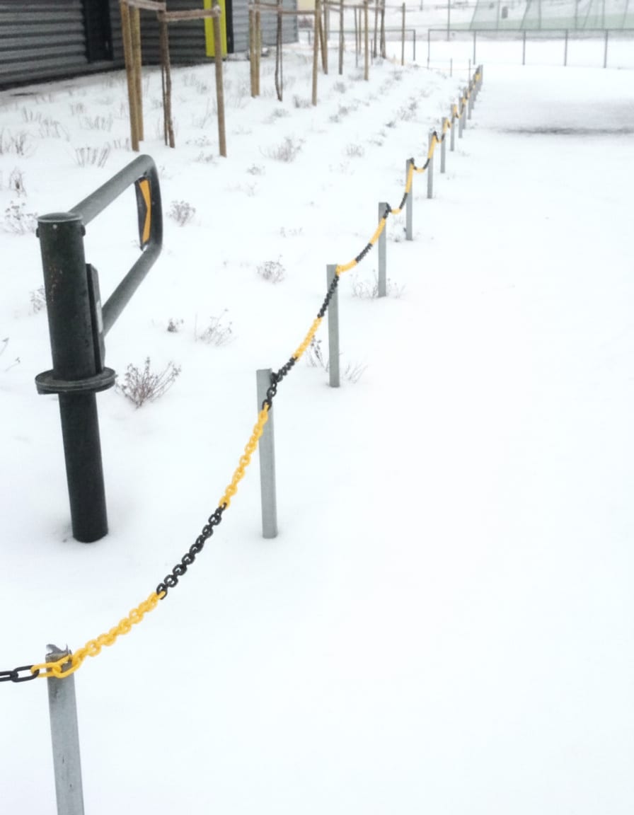 Skjerming av bil- og gangtrafikk